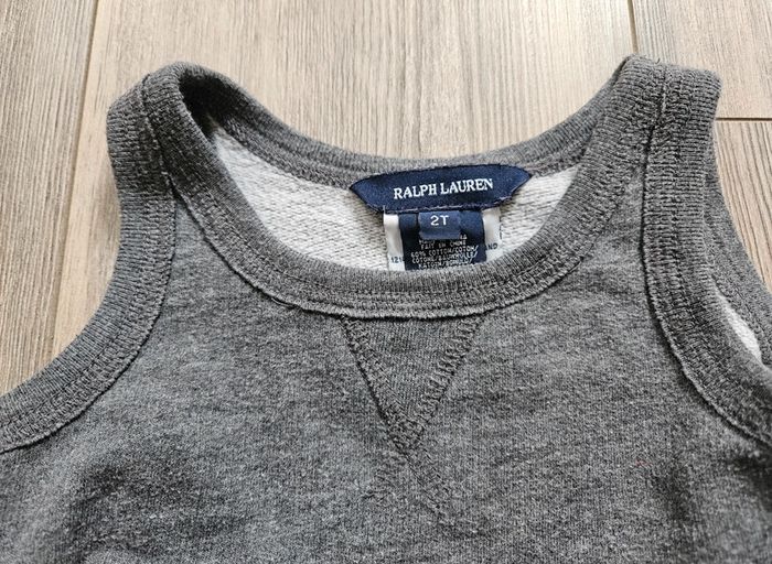 Robe grise sans manches Ralph Lauren - 2 ans - photo numéro 2