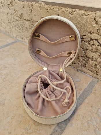 Boîte à bijoux de voyage
