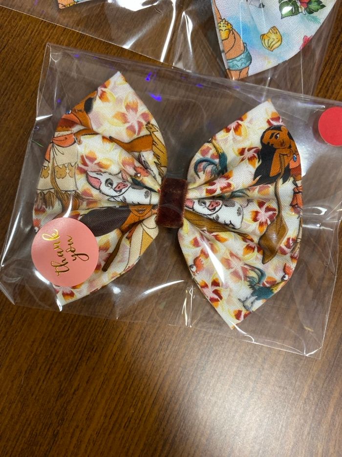 Barrettes Disney vaiana - photo numéro 3