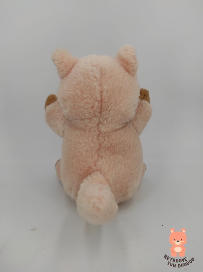 Peluche Cochon Rose Gund Vintage 1989 - photo numéro 2