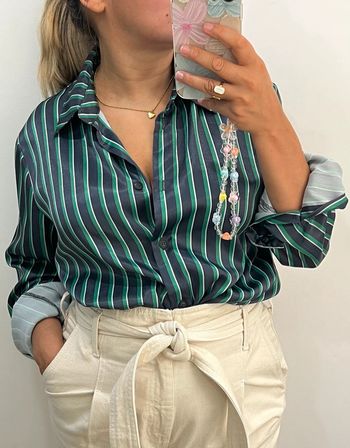 Chemise H&M À Rayures Taille 40