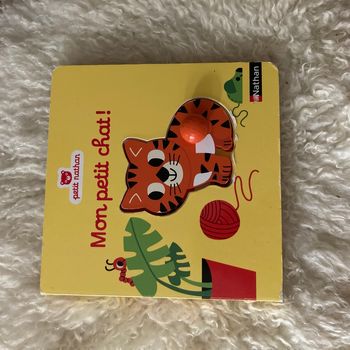 Livre d’éveil, mon petit chat