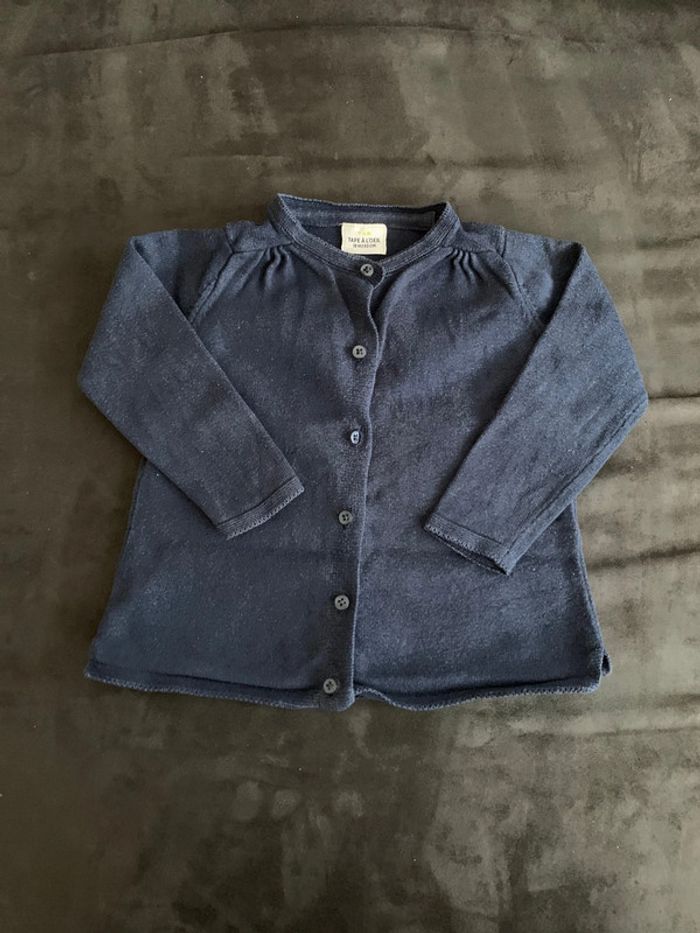 Gilet 18 mois fille tape à l’œil