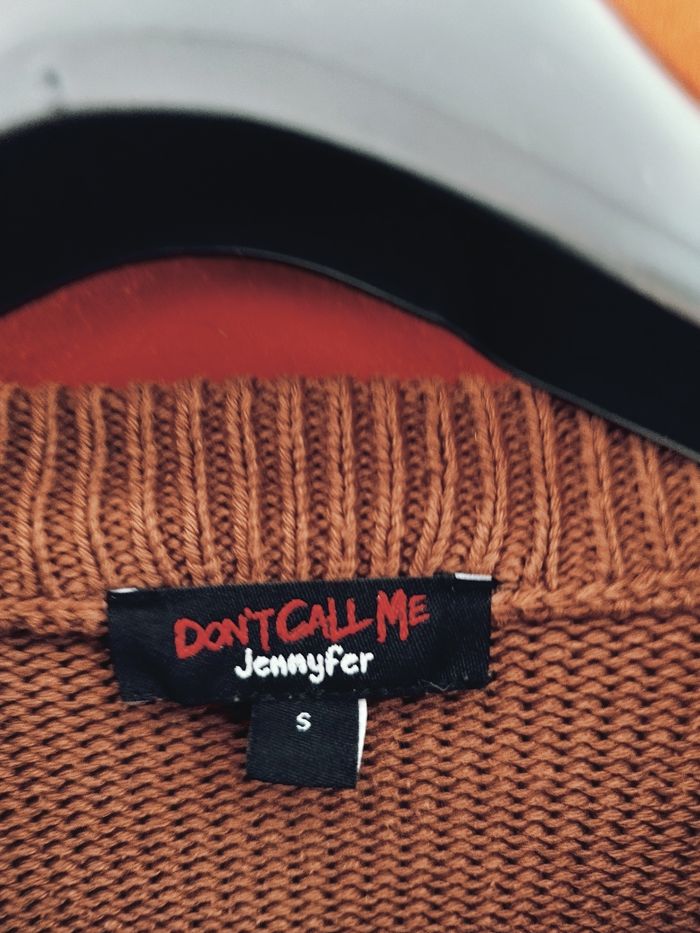 Pull marron - photo numéro 3