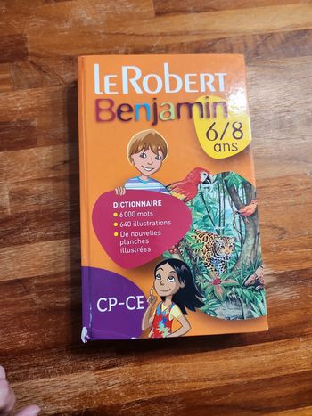 Livre : Le robert Benjamin 6/8 ans