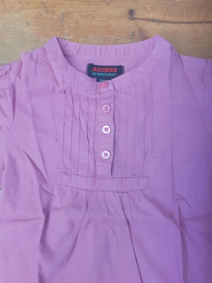 Chemise rose foncée - photo numéro 4
