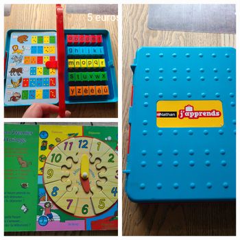J'apprends à lire + Mon premier Horloge