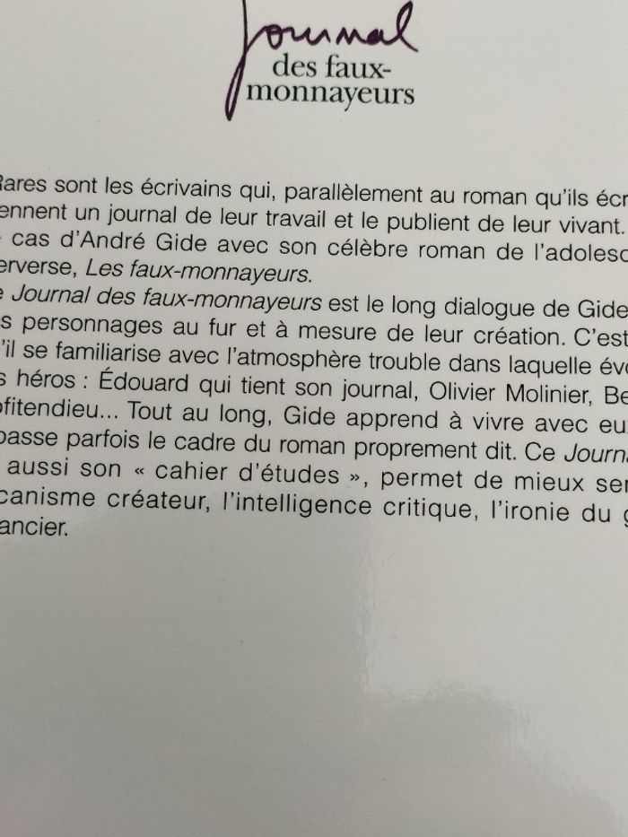 Livre journal des faux monnayeurs - photo numéro 2