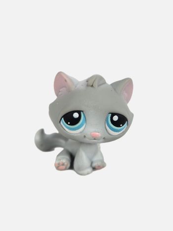 Littlest Petshop LPS Chaton aux yeux bleus #177