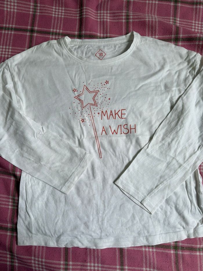 Teeshirt manche longue 6-7 ans