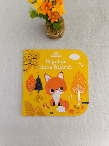 Livre Regarde dans la forêt Nathan