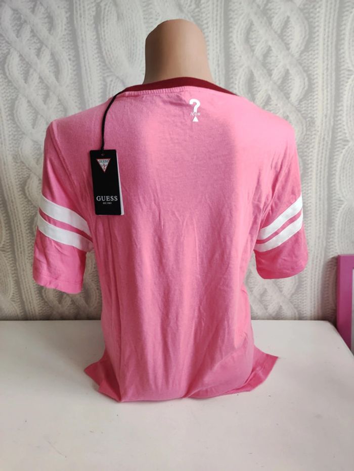 T-shirt Guess rose - photo numéro 3