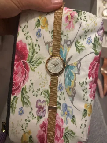 Montre Pierre lannier doré rose