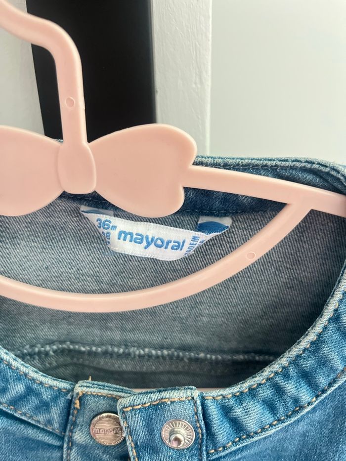 Veste en jean 35 mois mayorale