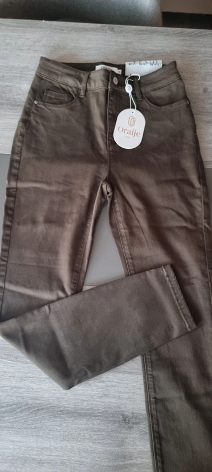 Jean Oraije PushUp - Mi-Haut - Skinny