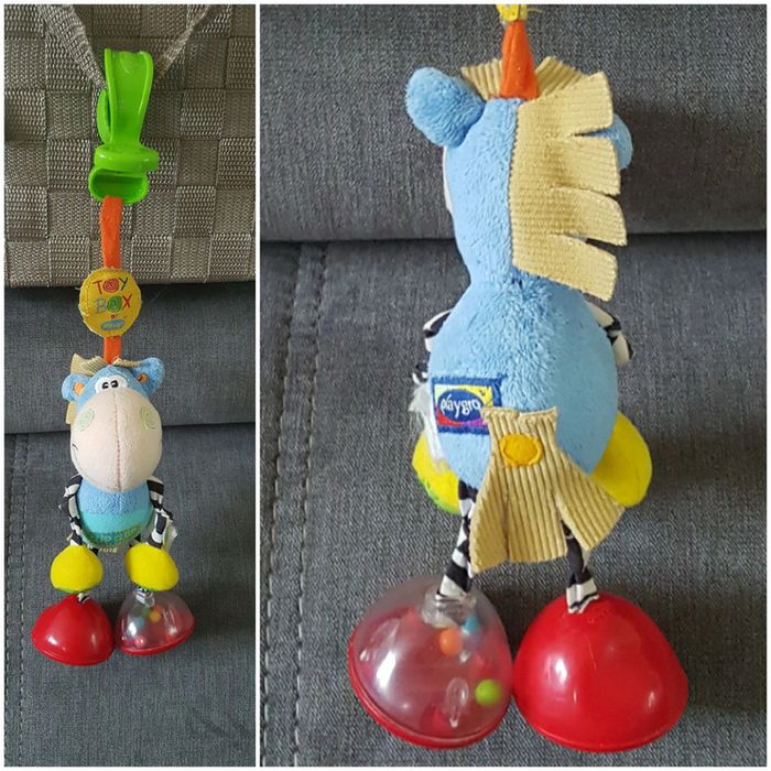 Jouet de voyage zèbre - photo numéro 2