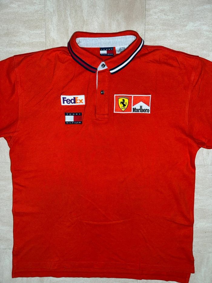 T-Shirt Hilfiger x Ferrari - photo numéro 3