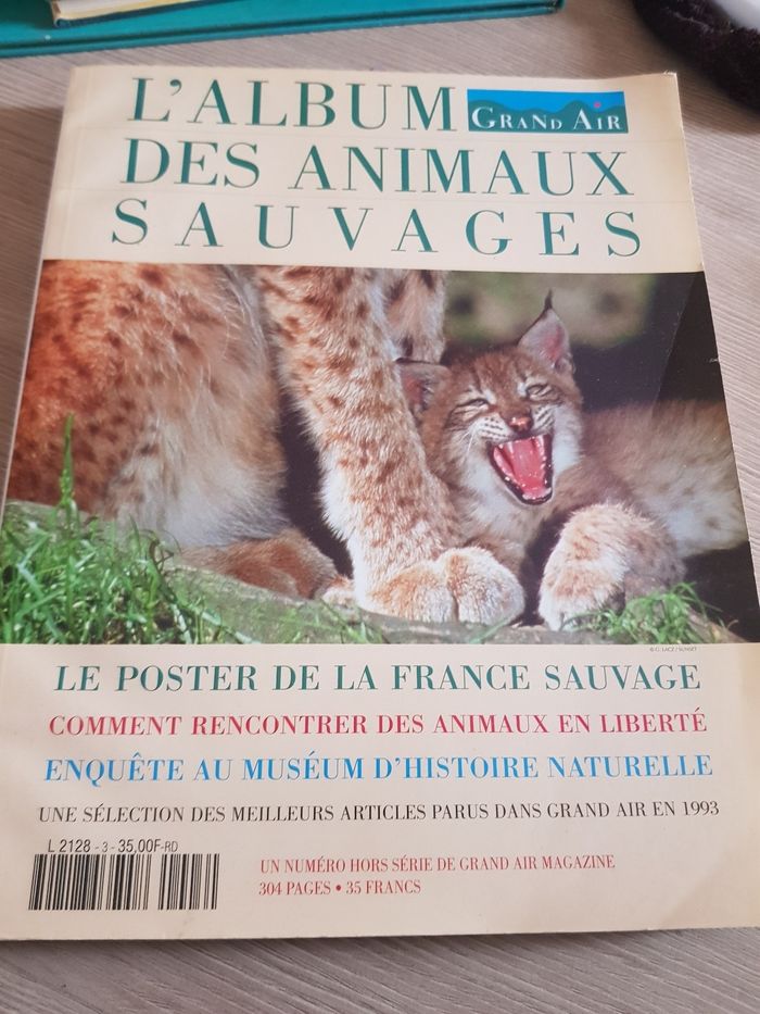 Album des animaux sauvages