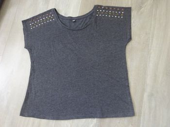 Tee shirt gris Pimkie