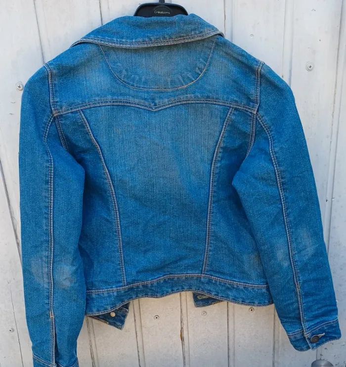 Veste en jean 9-10 ans - photo numéro 3