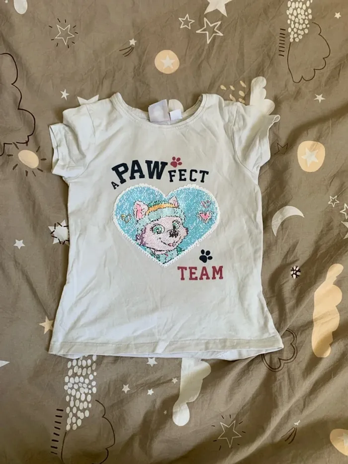 T-shirt paw patrol - photo numéro 2