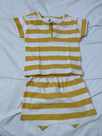 Ensemble Petit Bateau 12 mois