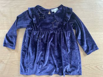 Robe fluide style velours idéal fête, Noël …