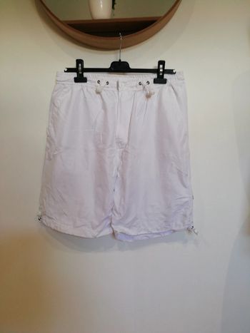 Short blanc taille XL