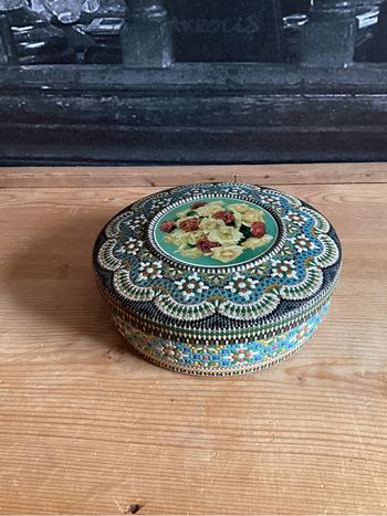 Boîte à gâteau vintage Origine hollandaise 