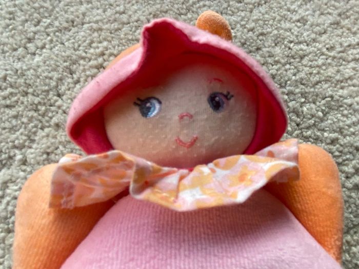 Doudou poupée tissus Corolle 🌻 - photo numéro 2