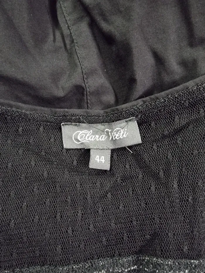 Clara Vitti robe noire * taille 44 * - photo numéro 7