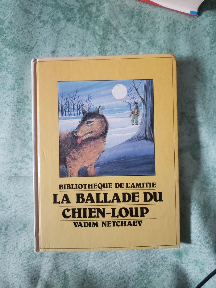 Livre la ballade du chien-loup