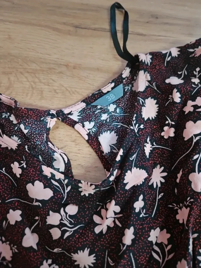 Blouse léger motif fleur taille 38 femme Zeeman - photo numéro 3
