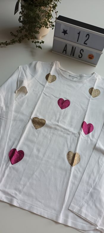 T-shirt coeurs