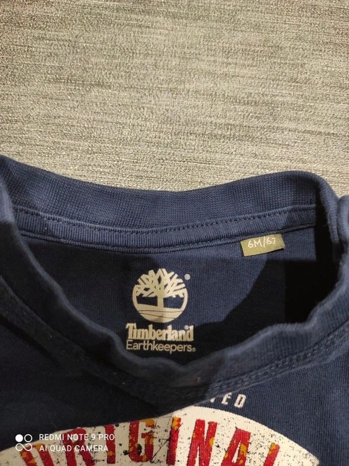 Tee shirt Timberland 6 mois - photo numéro 3