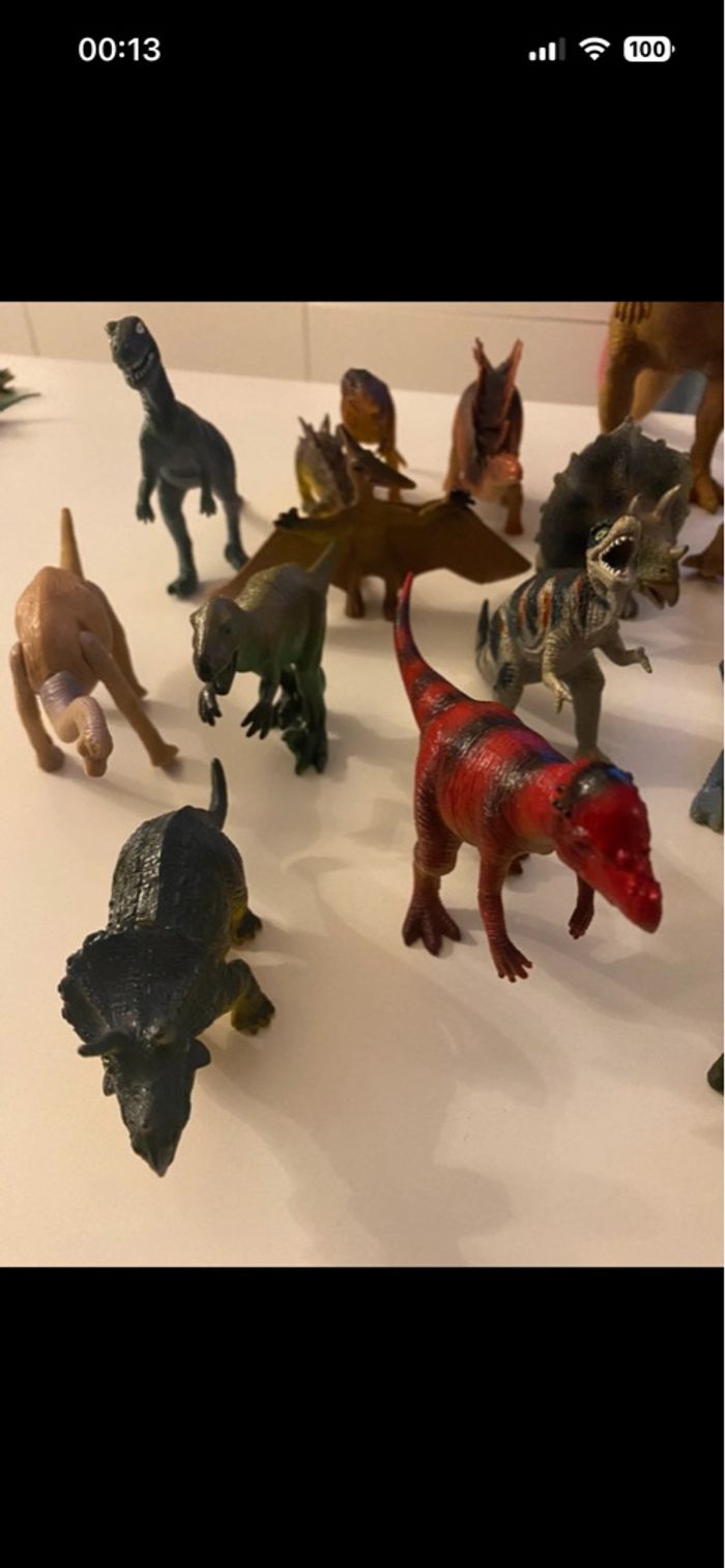 Lot figurines dinosaures (x22) - photo numéro 4