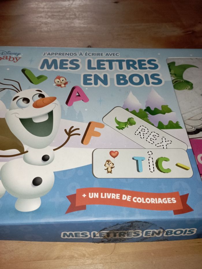 Mes lettres en bois - photo numéro 2