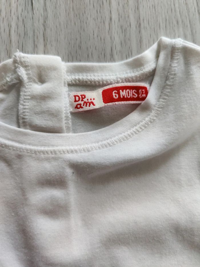T-shirt 6 mois - photo numéro 2