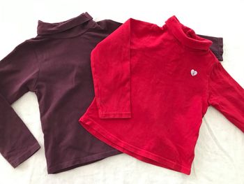 T-shirt à col roulé