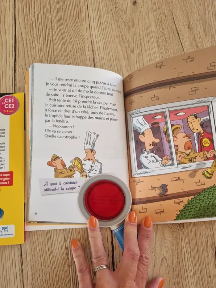 Livres " Enquêtes" CE1 et CE2 - photo numéro 4
