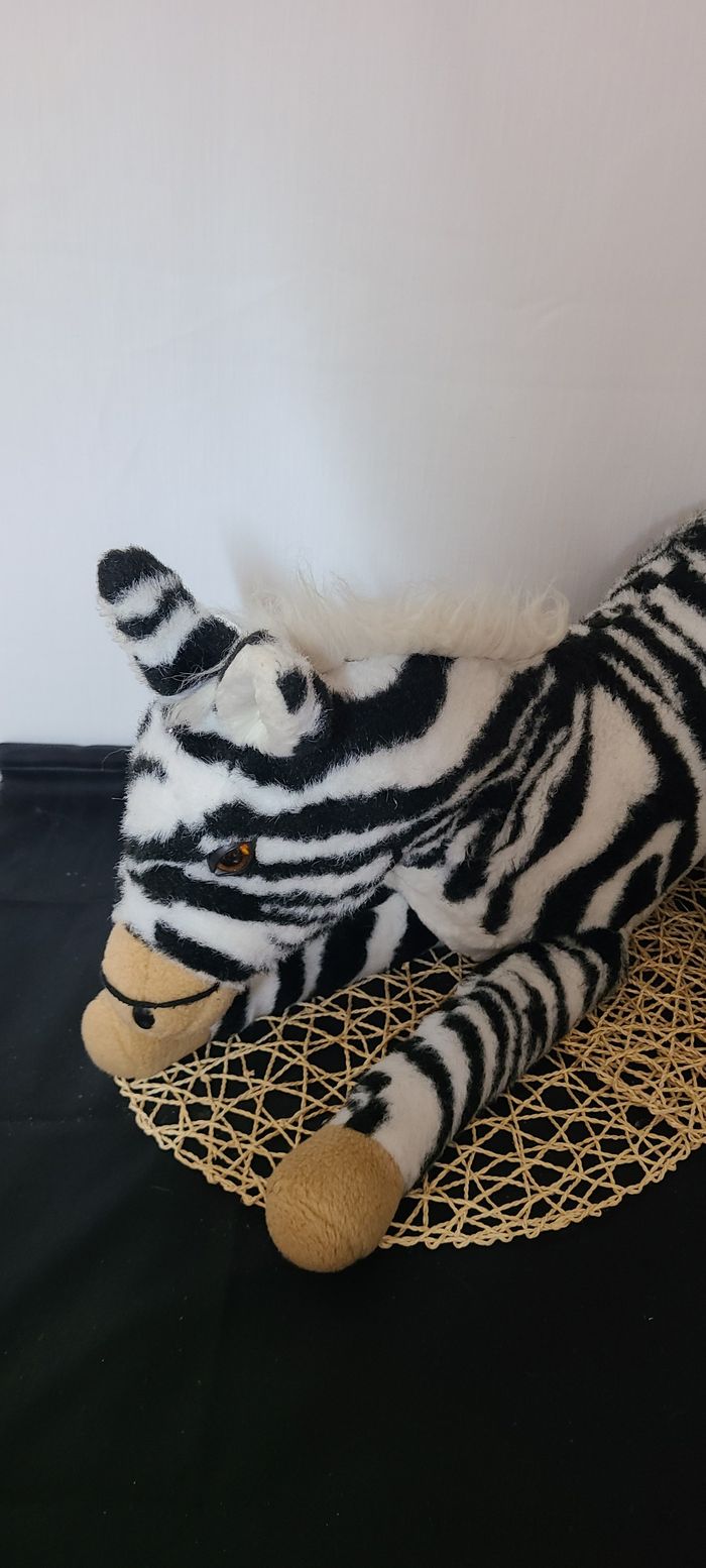 peluche zèbre - photo numéro 2