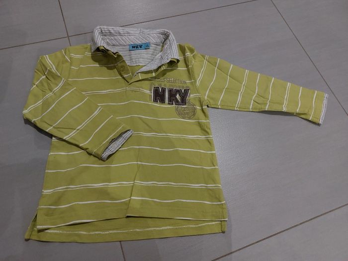 Polo manches longues