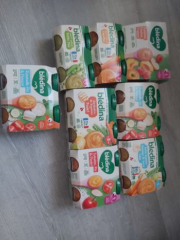 Lot repas complet bledina 