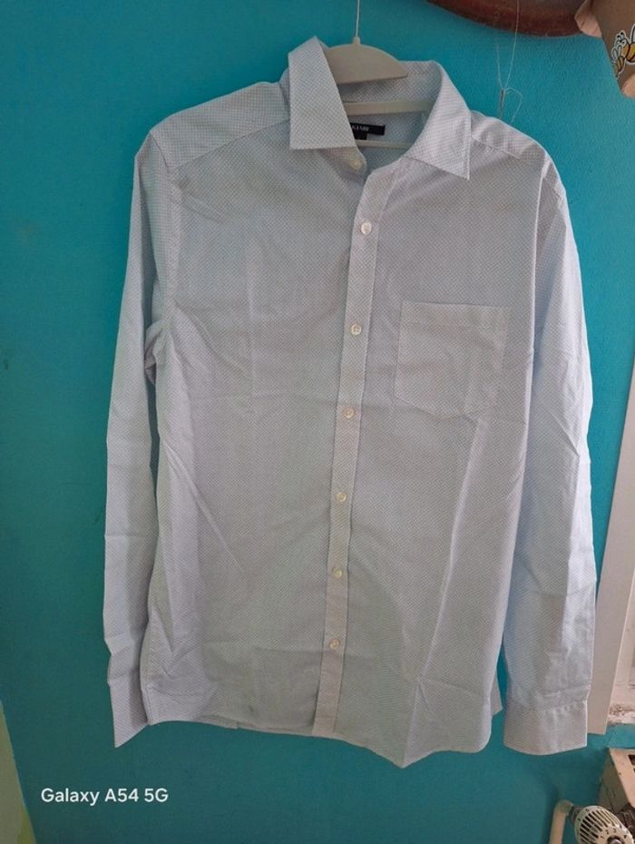 Chemise manches longues t.s homme 🚹