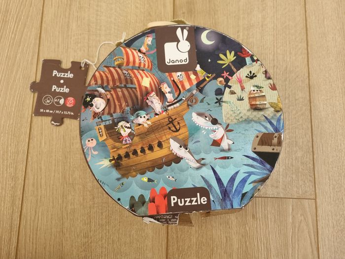 Puzzle janod pirates la chasse aux trésors