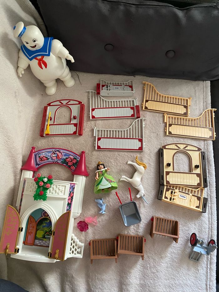 Playmobil lot personnages accessoires divers