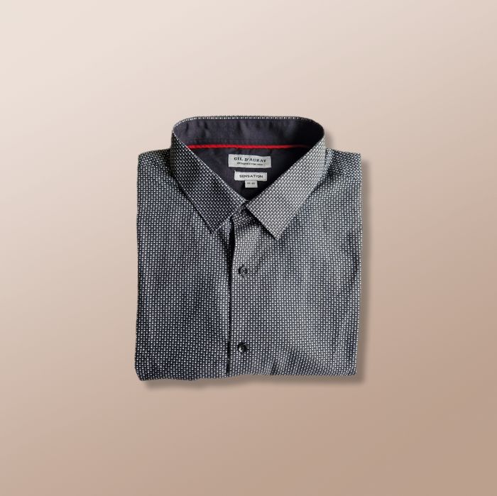 🌸 Chemise grise Gil D'Auray Taille 45/46 🌸 - photo numéro 4