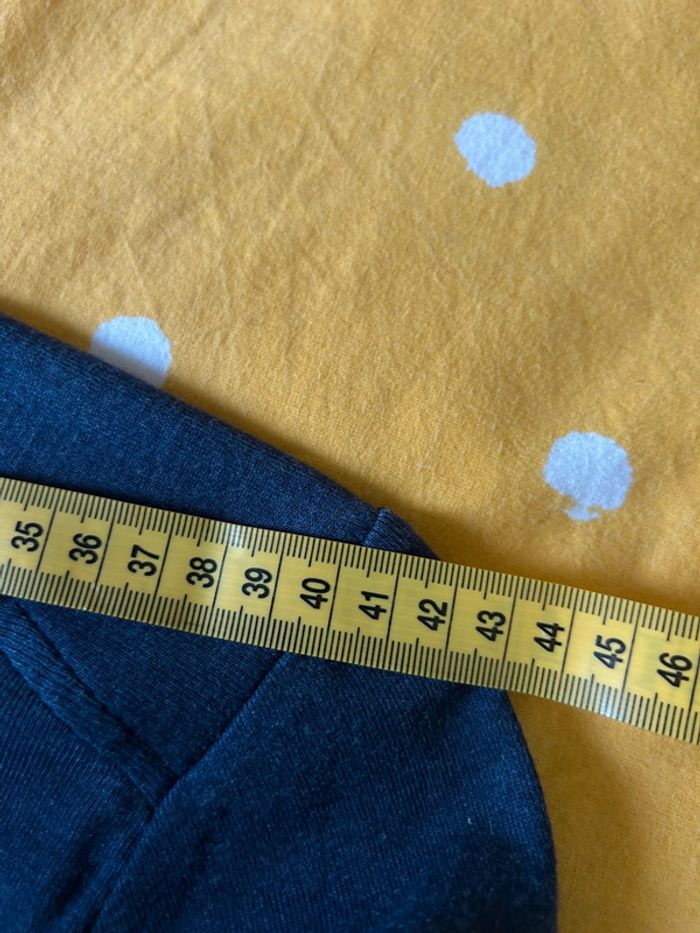 T-shirt à manches longues en coton taille s  bleu marine - c&a - photo numéro 4
