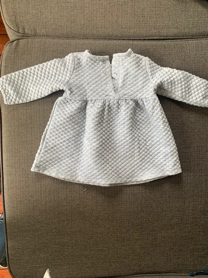Robe matelassé grise - photo numéro 3