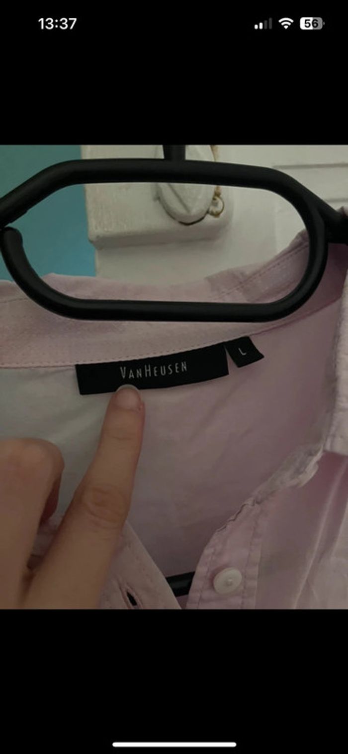 Chemise manches courtes Van Heusen taille L - photo numéro 3